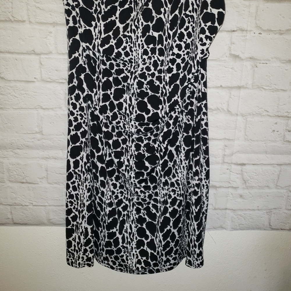 Worthington Sleeveless Dress Animal Print - Picture 3 of 8